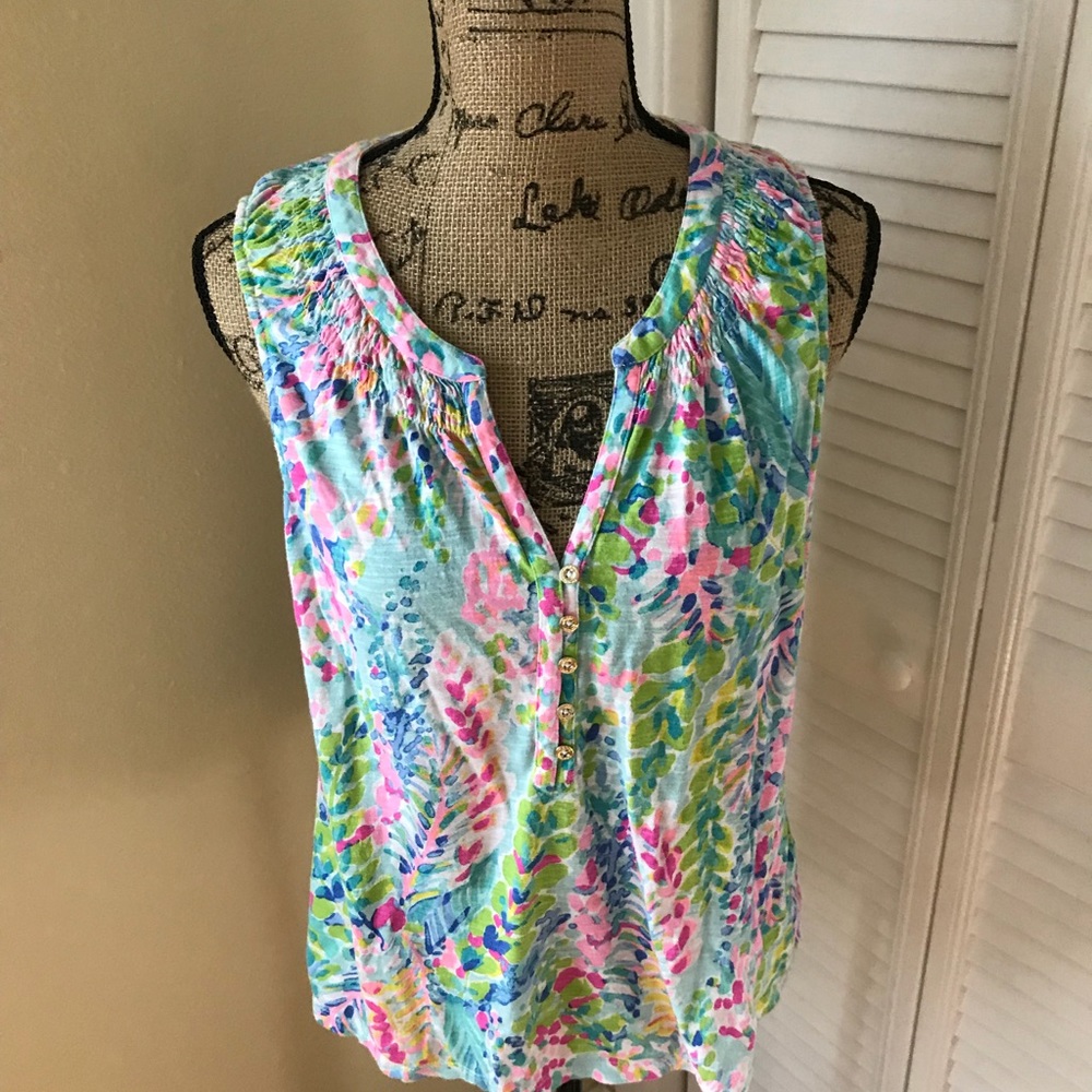 Lilly Pulitzer tunic top